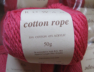 Click to see Rowan Cotton Rope