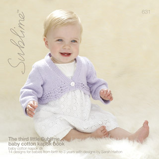 the third little sublime baby cotton kapok book 631 sirdar yarns sublime knitting 320x320 Sublime 631 front L Sublime Knitting
