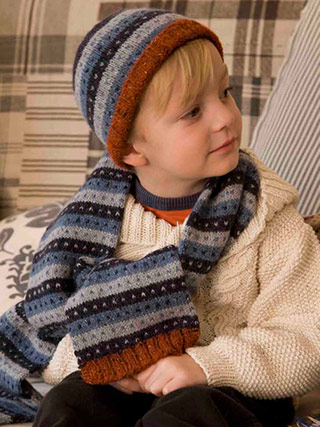 Aran and Nordic Knits for Kids by Martin Storey from Rowan Yarns ...