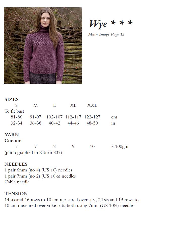 Autumn Knits Collection from Rowan Yarns | Cocoon | Lima Colour ZB144 ...