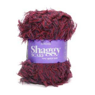 Click to see Sirdar Shaggy Scarf