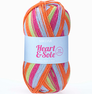 Click to see Sirdar Heart & Sole 4 Ply