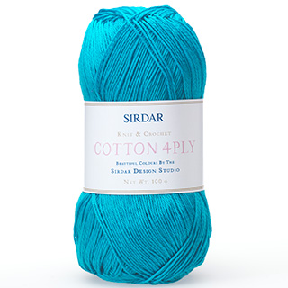 Click to see Sirdar Cotton 4 Ply