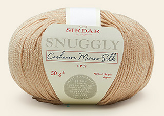 Click to see Sirdar Snuggly Cashmere Merino Silk 4ply (F062)