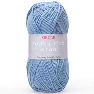 Click to see Sirdar Cotton Rich Aran
